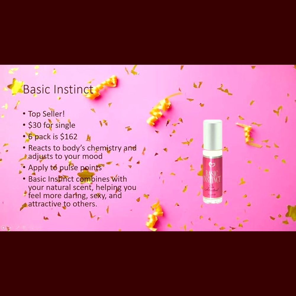 Basic Instinct Phermone Infused Rollerball